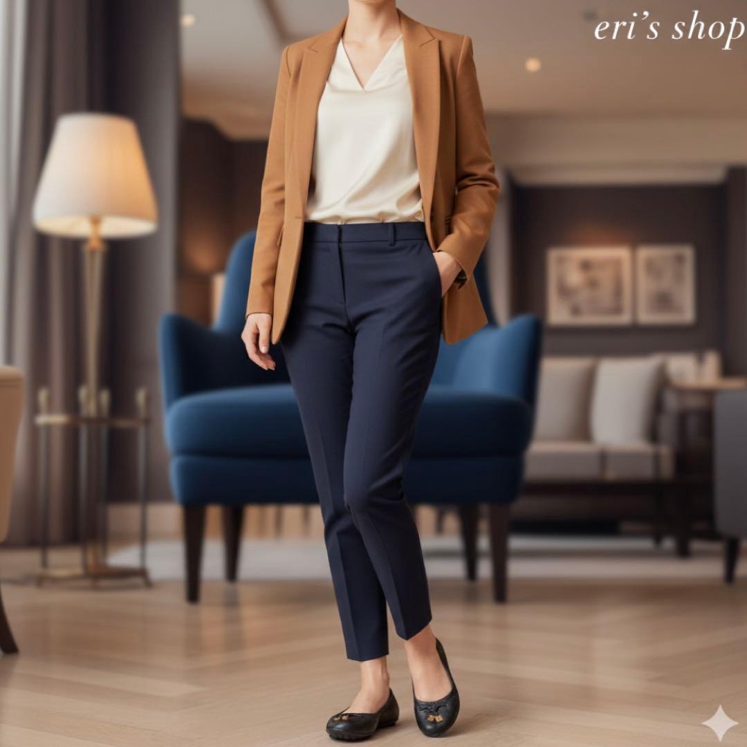 ルイヴィトン 36 23.5 LV レザー バレエシューズ シボ革 ブラック