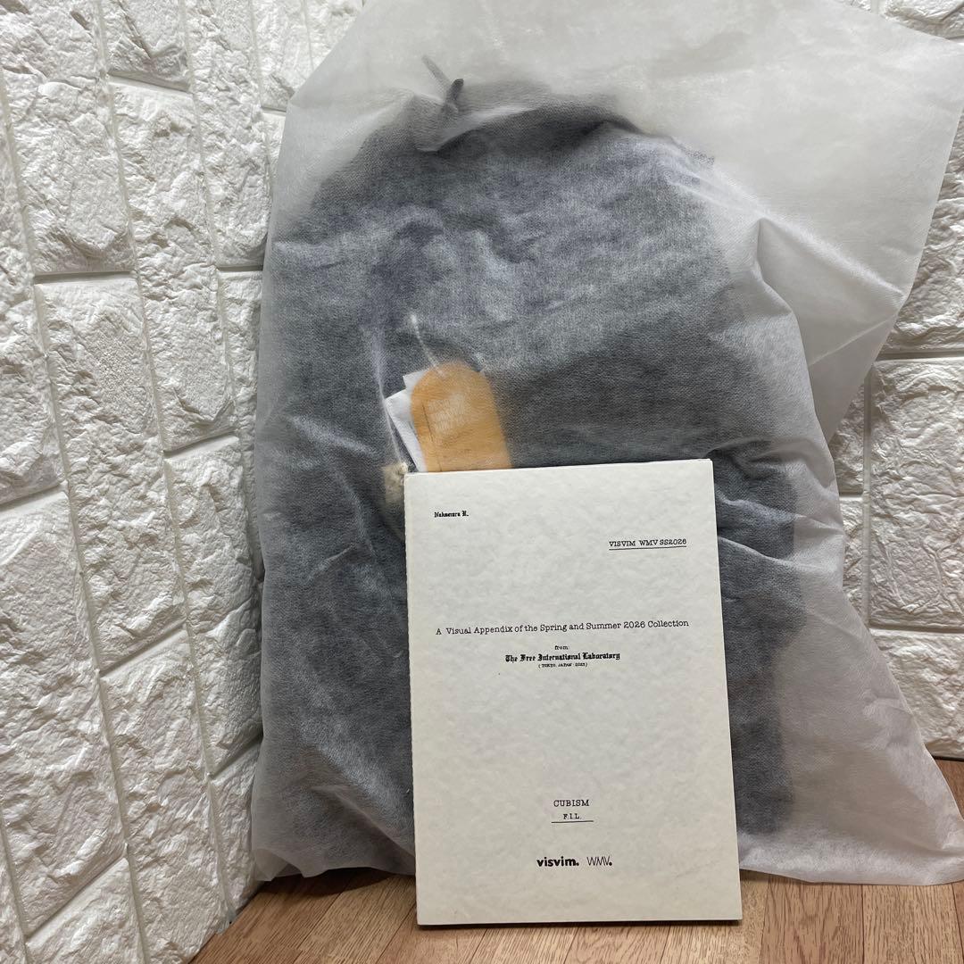 新品未使用　VISVIM CORDURA20Lレザーバックパック 黒