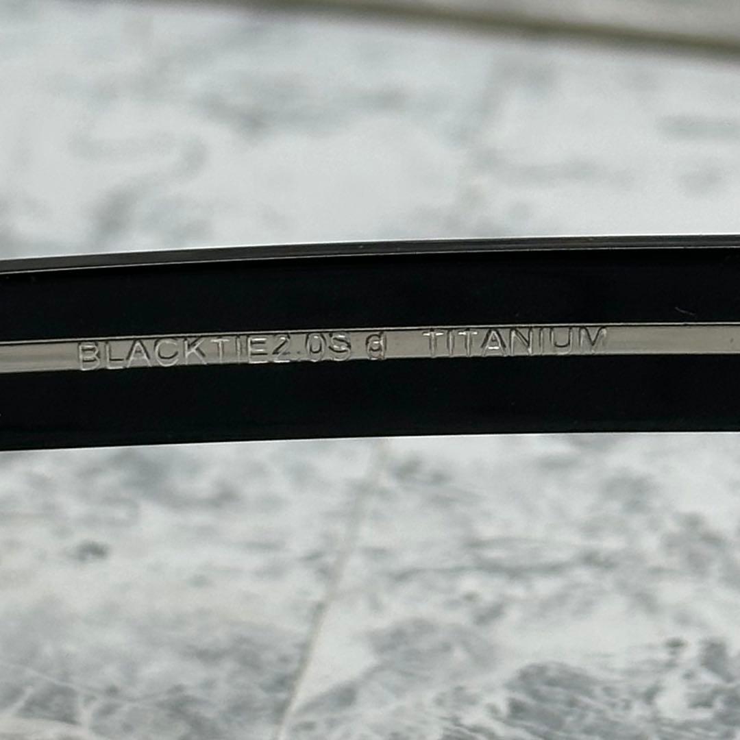 Dior Homme BLACKTIE 2.0 S チタン度入りレンズサングラス