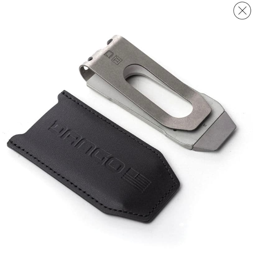 DANGO PRODUCTS MC02 チタンマネークリップシルバー