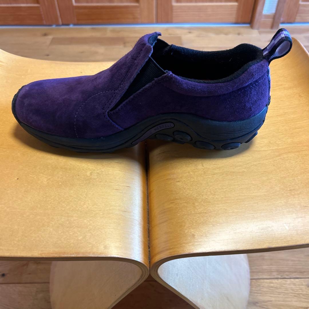 メレル　ジャングルモック　短時間一度のみ使用　バーガンディ　紫　美品です。