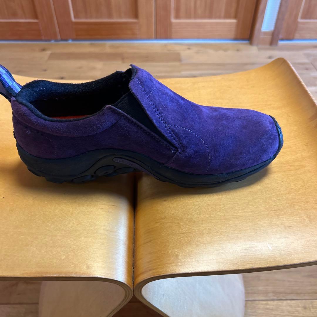 メレル　ジャングルモック　短時間一度のみ使用　バーガンディ　紫　美品です。