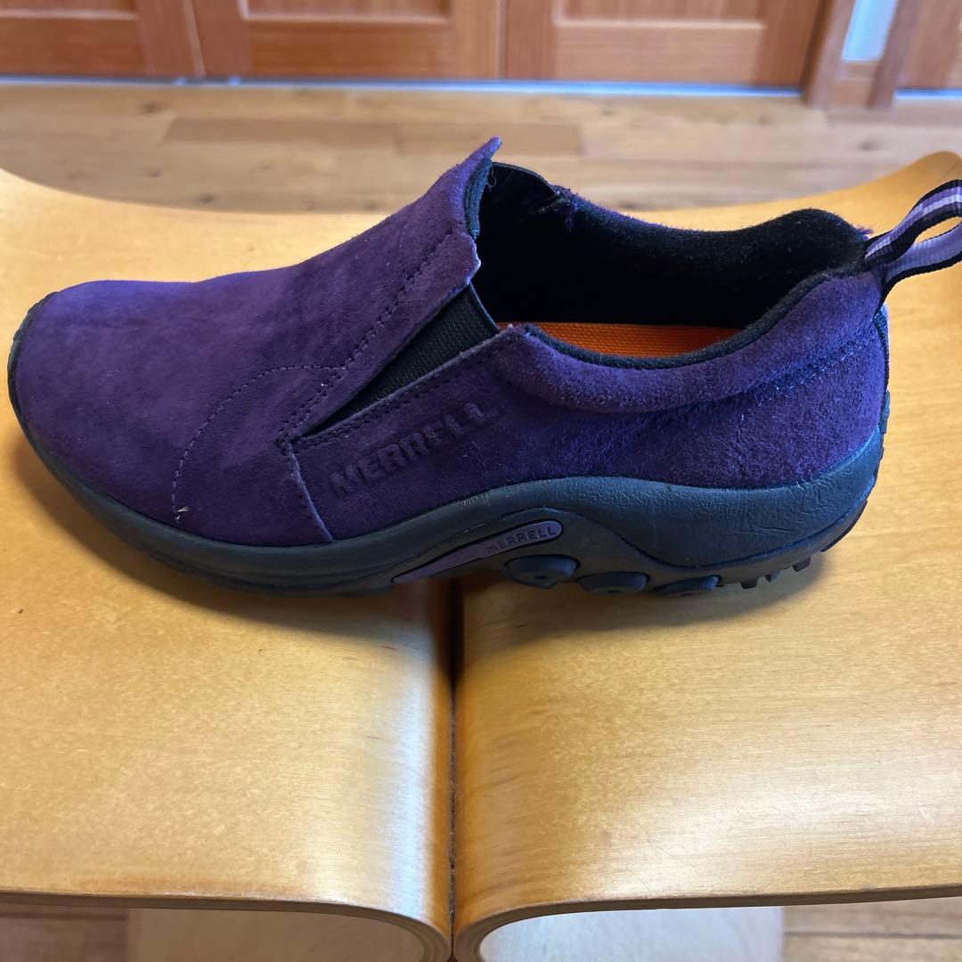 メレル　ジャングルモック　短時間一度のみ使用　バーガンディ　紫　美品です。