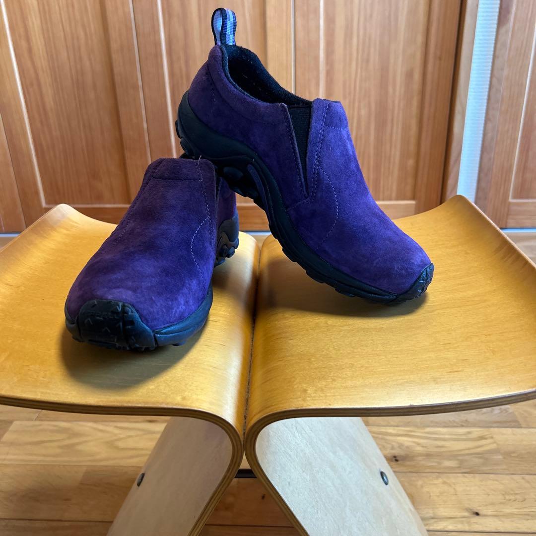 メレル　ジャングルモック　短時間一度のみ使用　バーガンディ　紫　美品です。