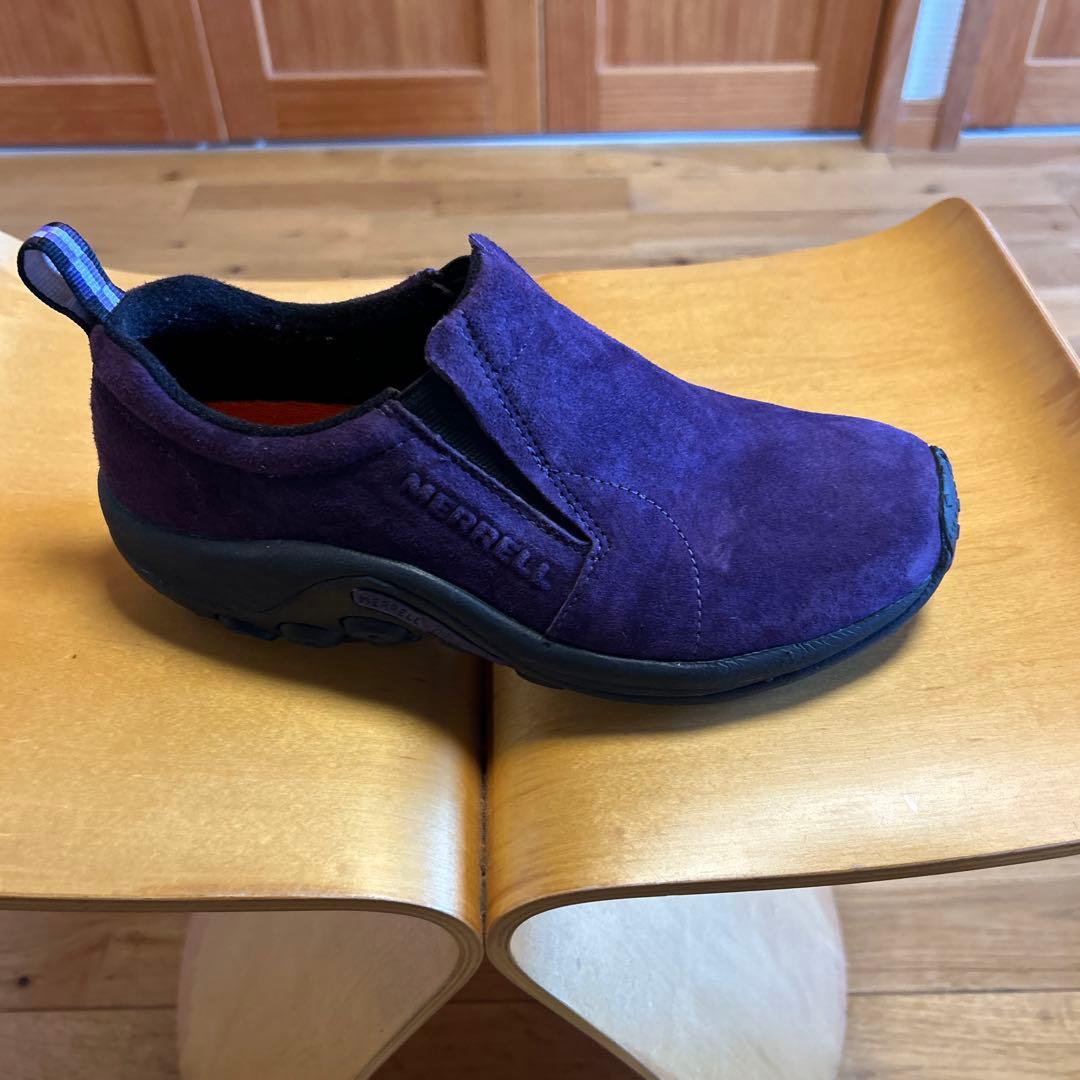 メレル　ジャングルモック　短時間一度のみ使用　バーガンディ　紫　美品です。