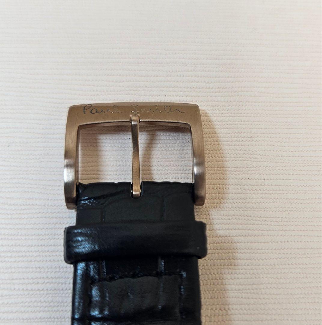 2次電池交換済‼️全付属品揃いの美品ポールスミス　電波ソーラー時計