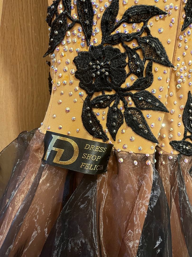 社交ダンス　ドレス　オーダードレスショップフェリシア　プロ着用　スタンダード