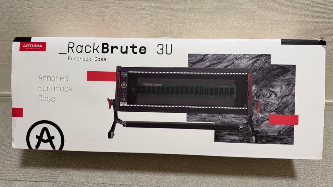 【祝日特価】RackBrute 3U (ARTURIA) モジュラーシンセケース