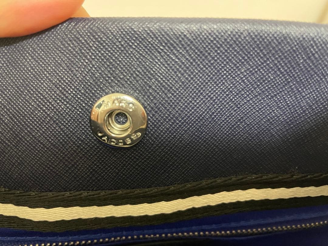 【最終お値下げ】MARC JACOBS トート レディース　A4 ネイビー