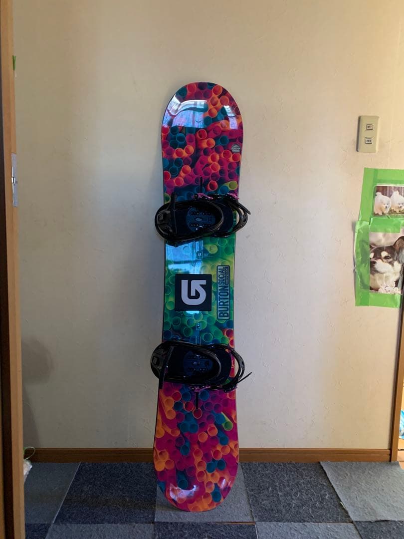 Burton Social スノーボード ビンディングおまけ付き 初心者必見！