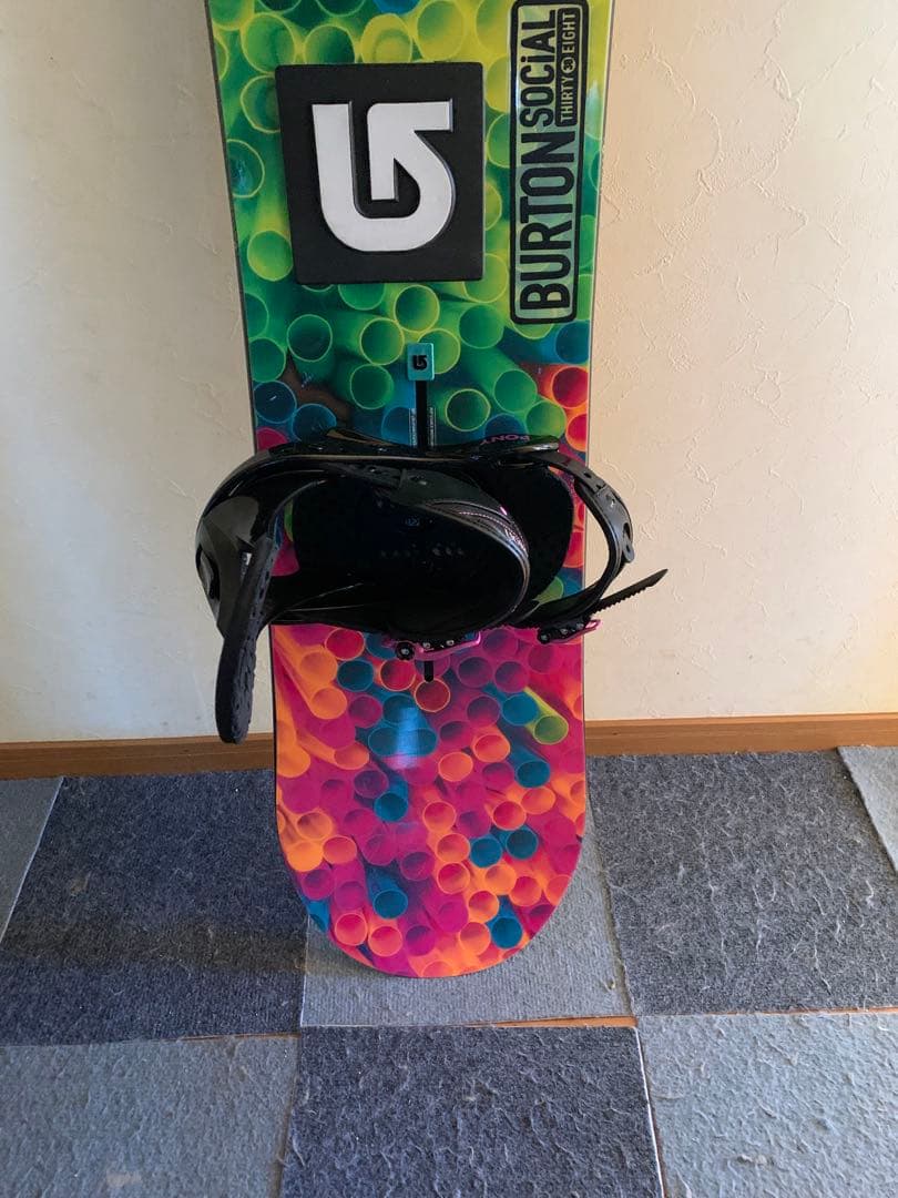 Burton Social スノーボード ビンディングおまけ付き 初心者必見！