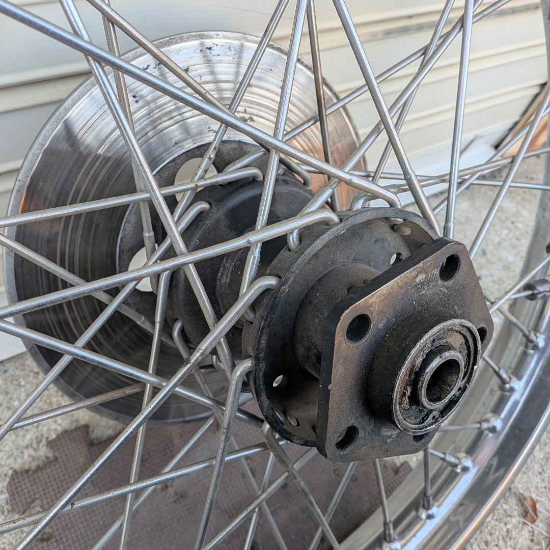 ハーレー　21インチ　ホイールセット