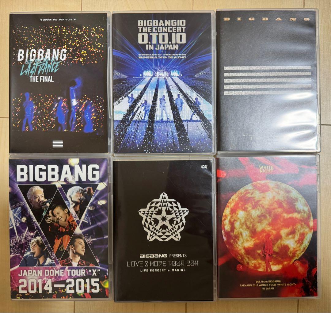 BIGBANG DVD まとめ売り 計5点おまけSOL LIVE DVD
