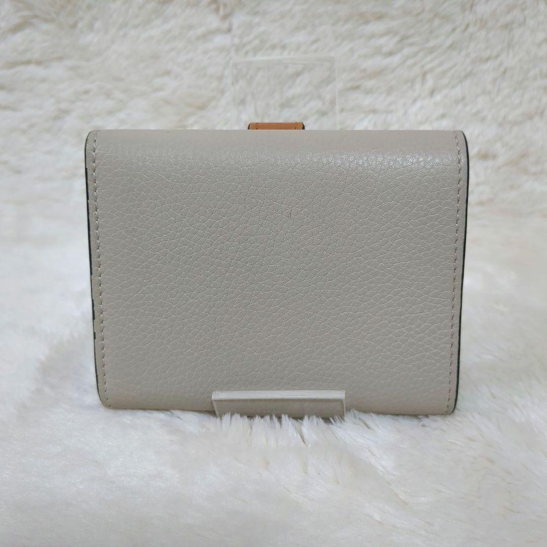 極美品︎✨ロエベ アナグラム トライフォールド 三つ折り財布