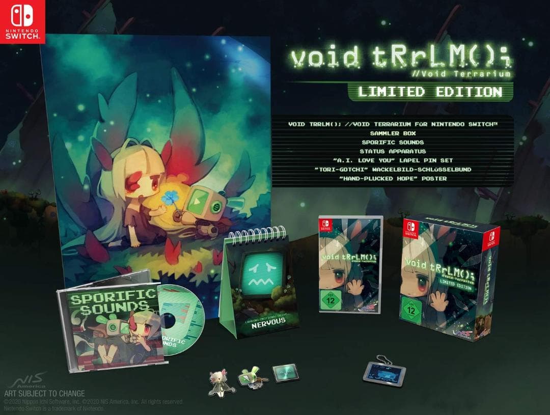 Nintendo Switch Void Terrarium Limited Edition