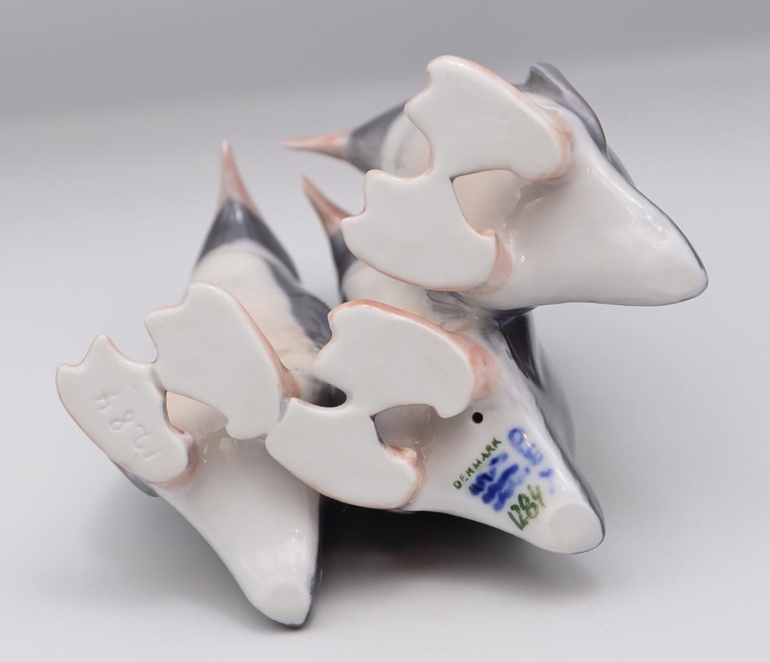 ３匹のペンギン　＃1284　★ロイヤルコペンハーゲン　デンマーク　ご成約済み