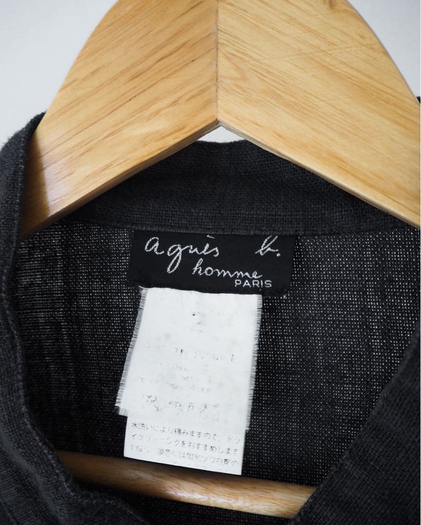 ジャケット・アウター 90s agnes b. homme Linen Chore Jacket