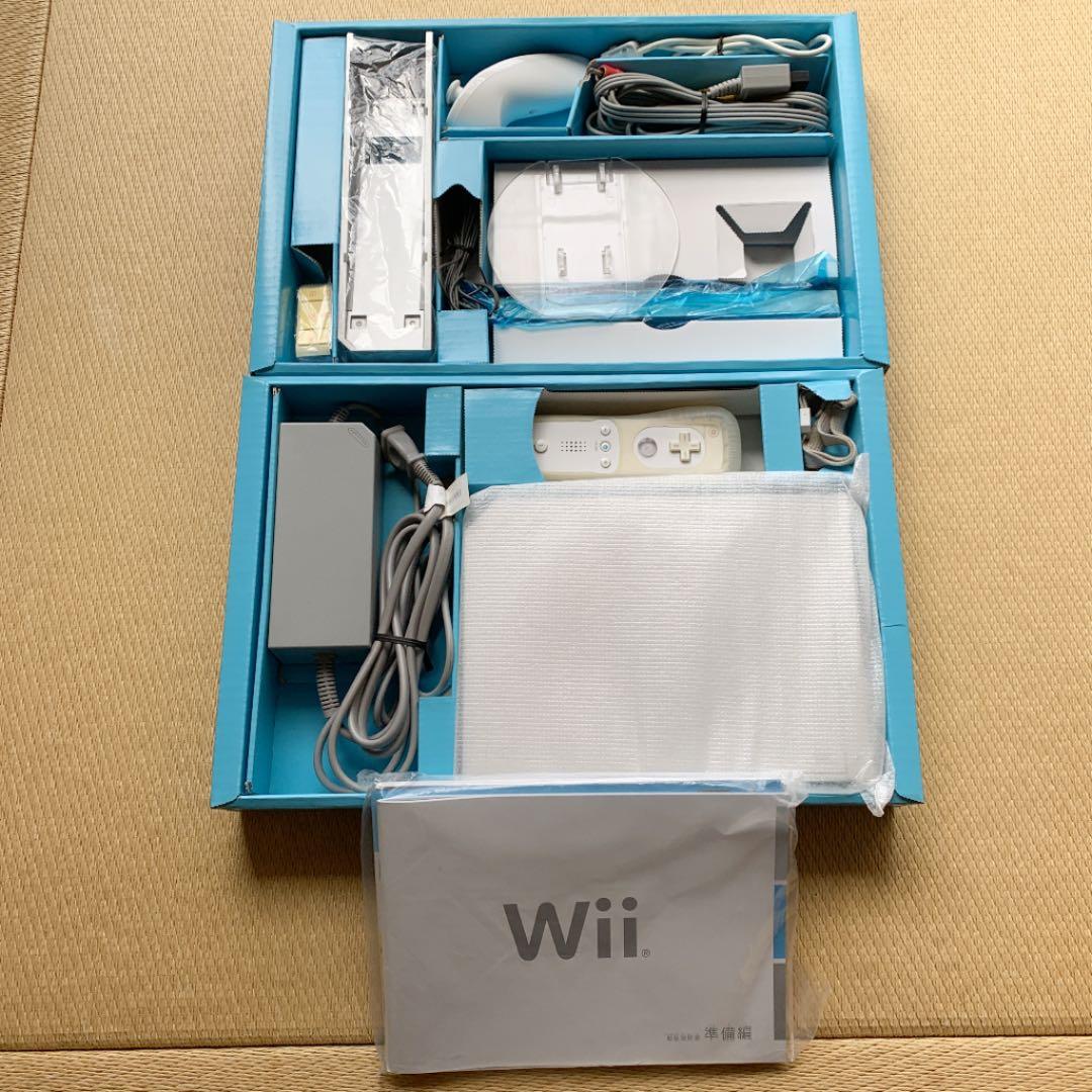 Nintendo Wii RVL-S-WD ソフト、限定コントローラーセット