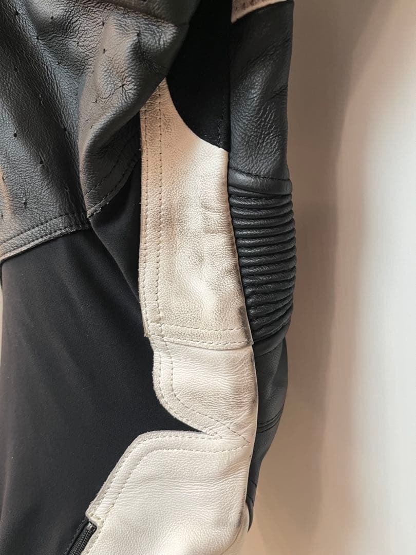 Alpinestars レザー パンツ 黒/白