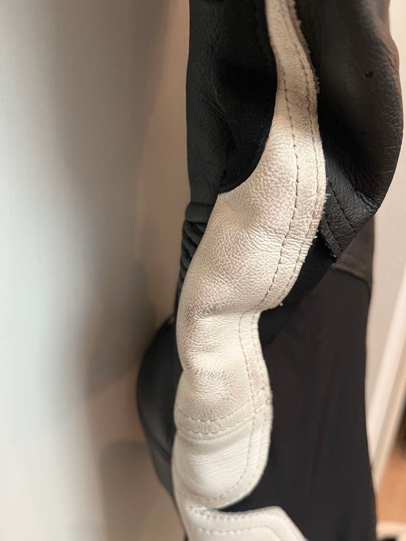 Alpinestars レザー パンツ 黒/白