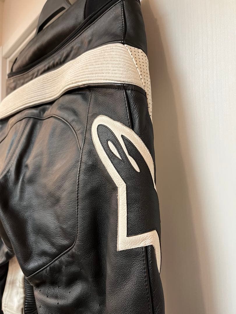 Alpinestars レザー パンツ 黒/白