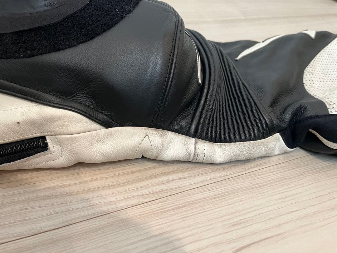 Alpinestars レザー パンツ 黒/白