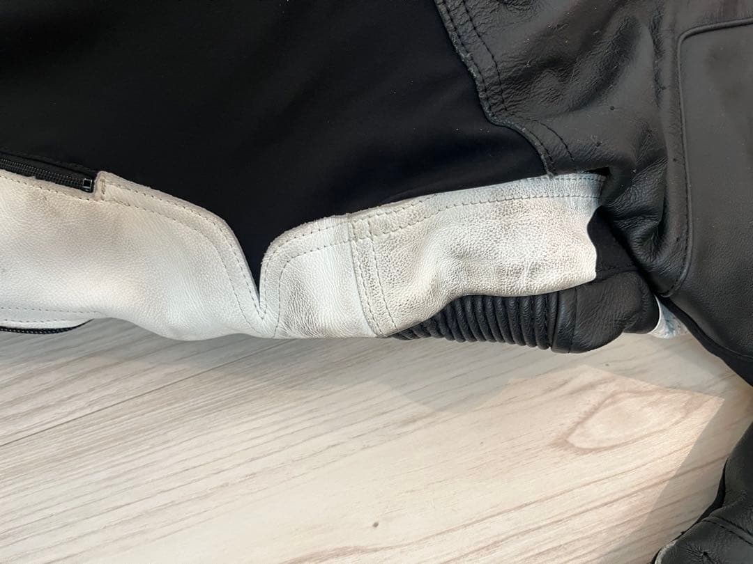 Alpinestars レザー パンツ 黒/白