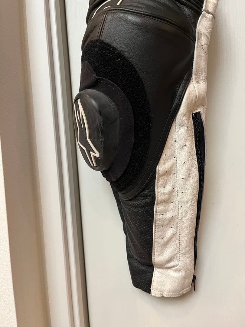 Alpinestars レザー パンツ 黒/白