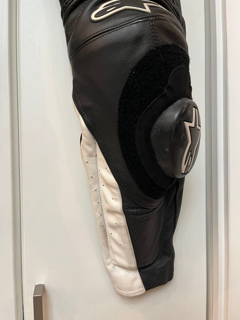 Alpinestars レザー パンツ 黒/白