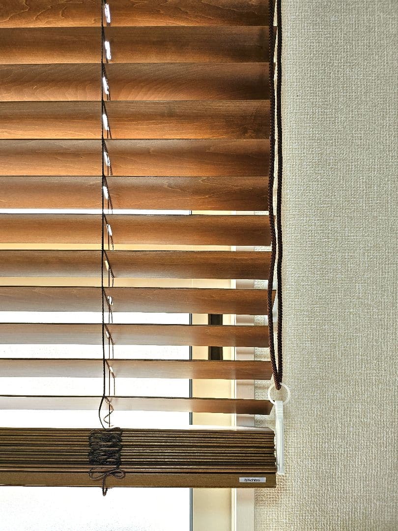 ニチベイ 木製ブラインド 172cm×210cm