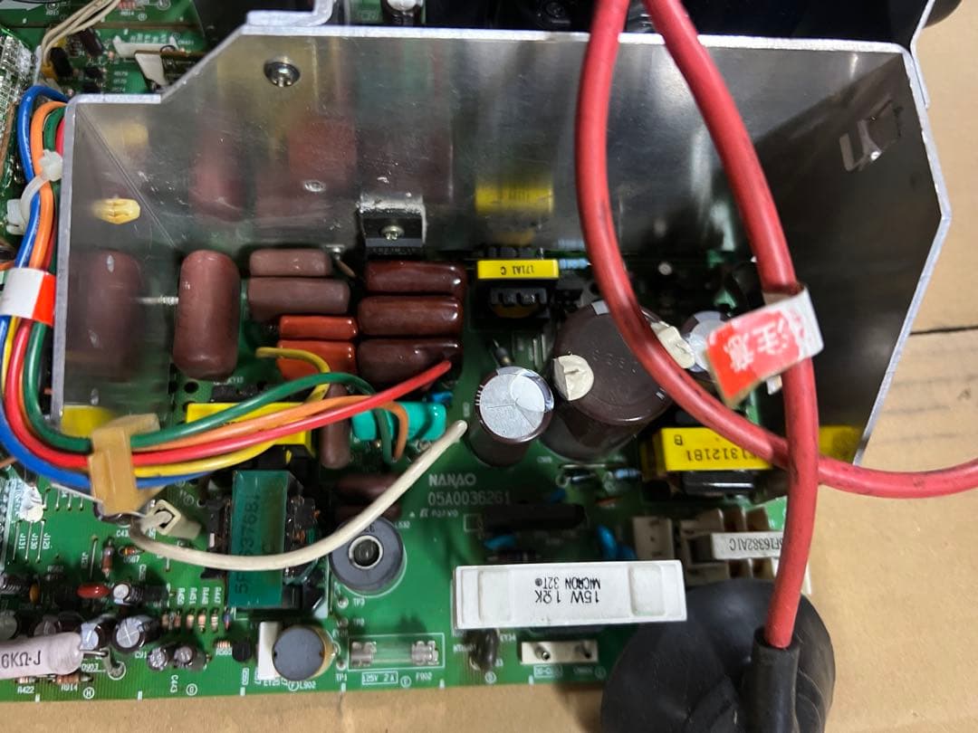 ナナオMS８ー２９　ジャンクCRT基板２枚