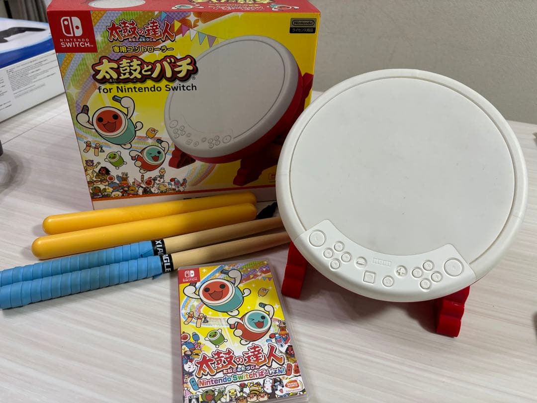 太鼓の達人専用コントローラー　太鼓の達人Switchソフト