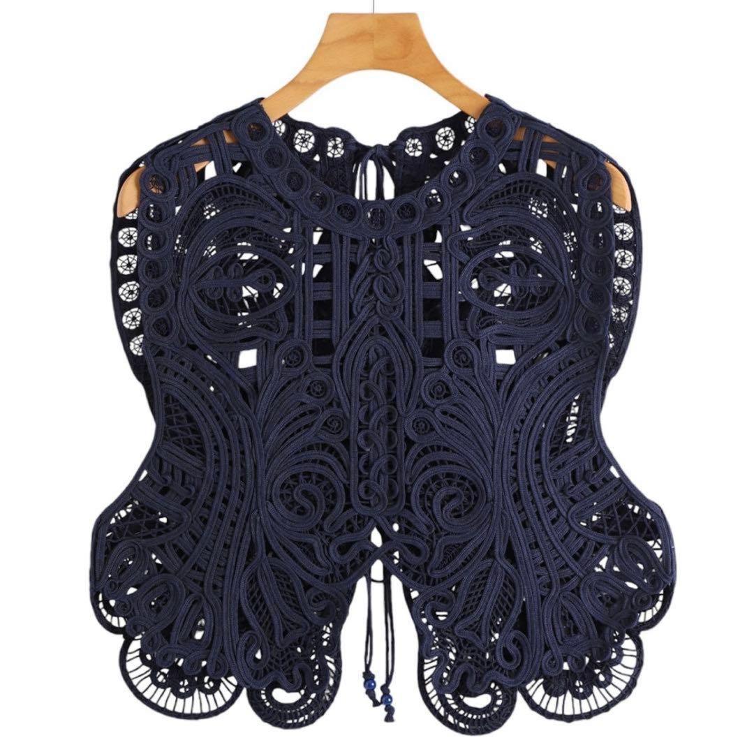 1/15まで mame Cord Embroidery Vest コード刺繍