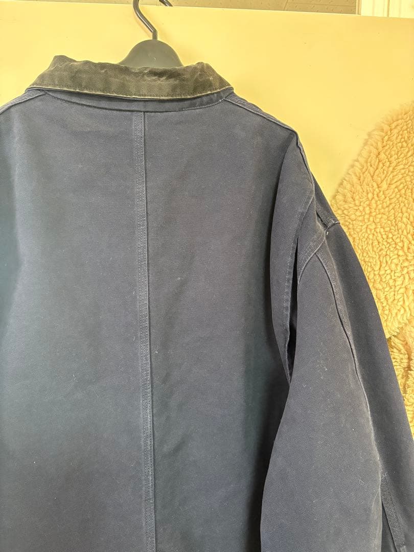 USA製美品Carhartt Traditional coat NAVY 3XL
