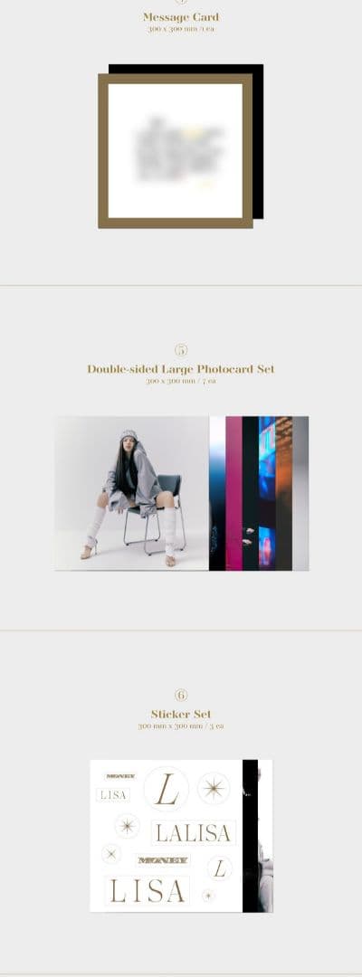 BLACKPINK リサソロアルバム LALISAVinylLP 限定版