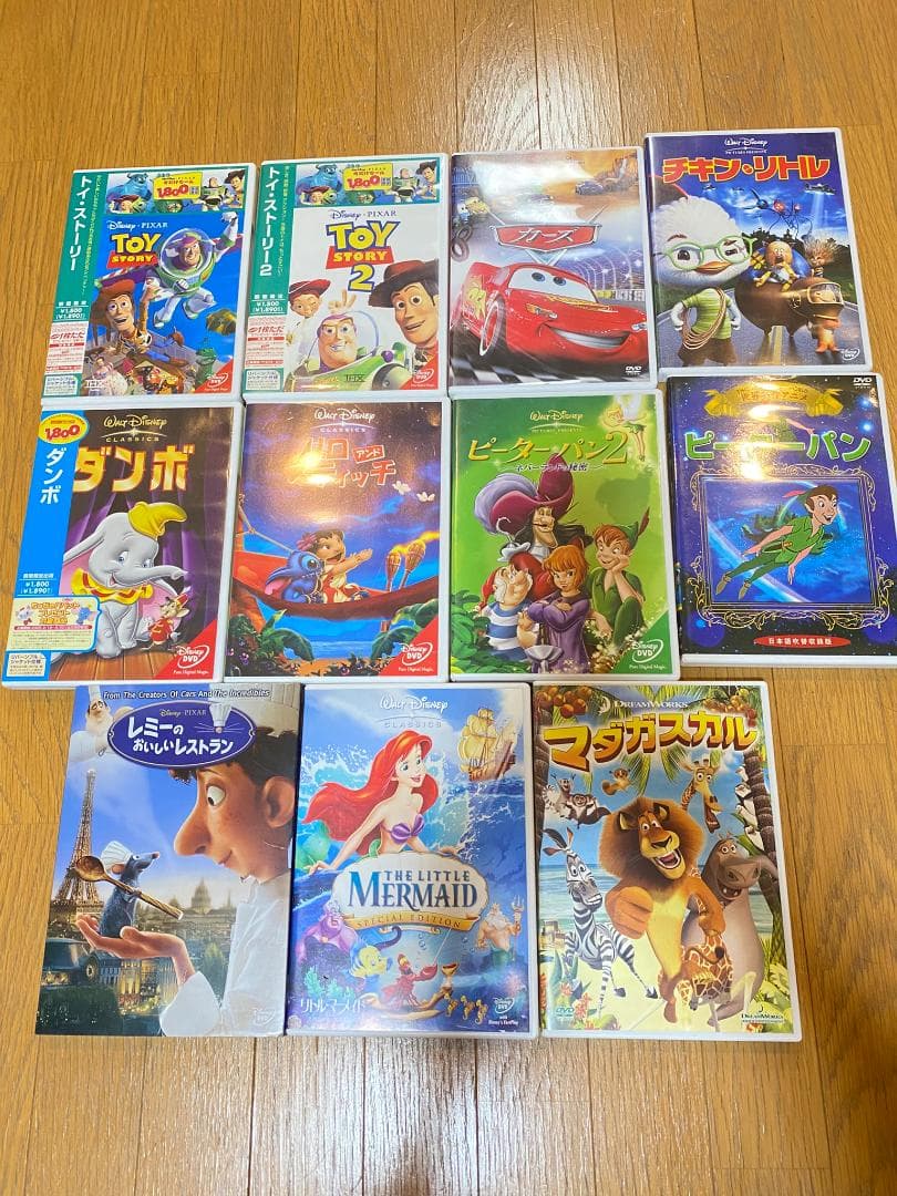 a*a様 ディズニー アニメ DVD 10本セット＋おまけ1本