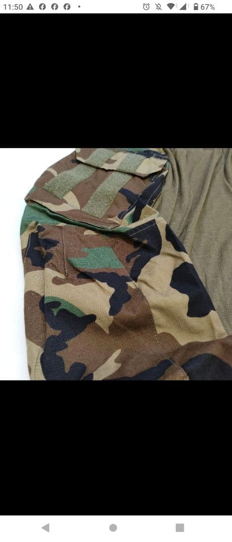 FFI製 Crye G3 コンバットシャツ ウッドランドXS　上下セット