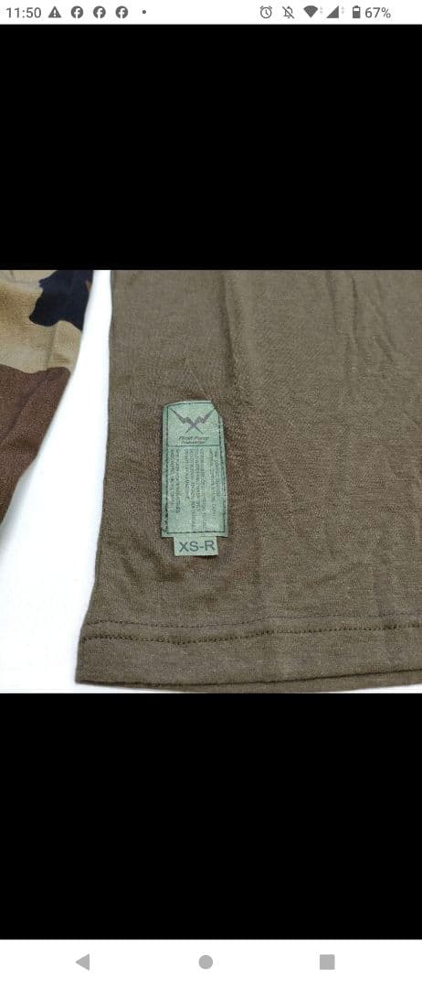 FFI製 Crye G3 コンバットシャツ ウッドランドXS　上下セット