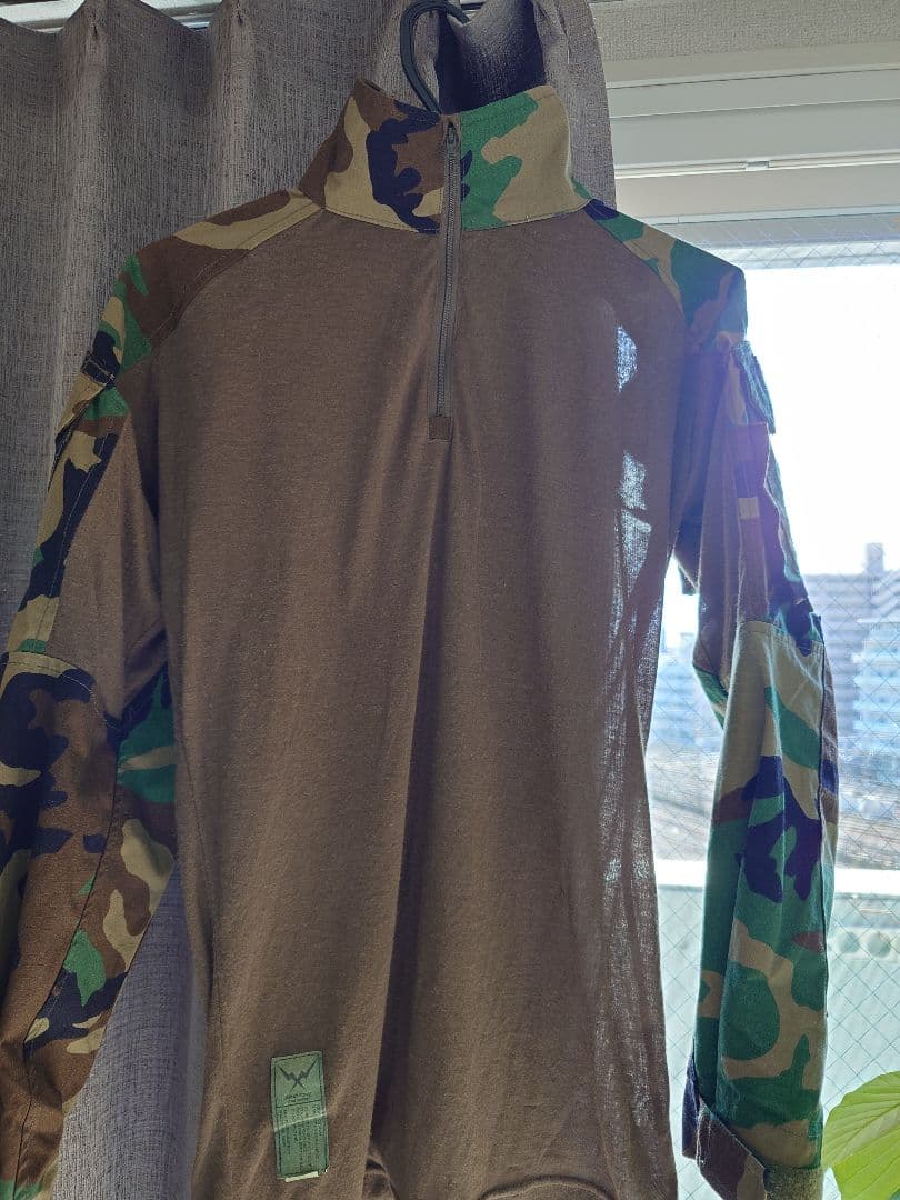 FFI製 Crye G3 コンバットシャツ ウッドランドXS　上下セット