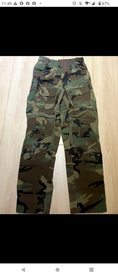 FFI製 Crye G3 コンバットシャツ ウッドランドXS　上下セット