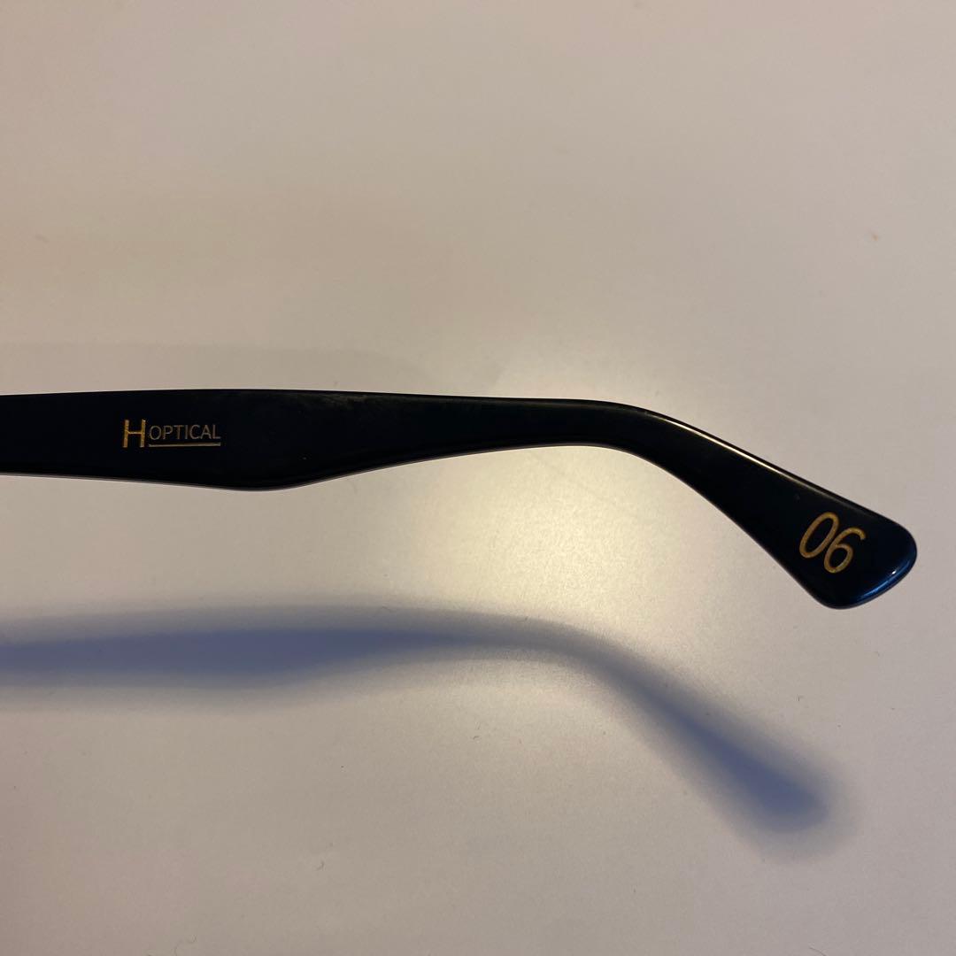 【超美品】H OPTICAL サングラス　H-06 BK-L.BLU