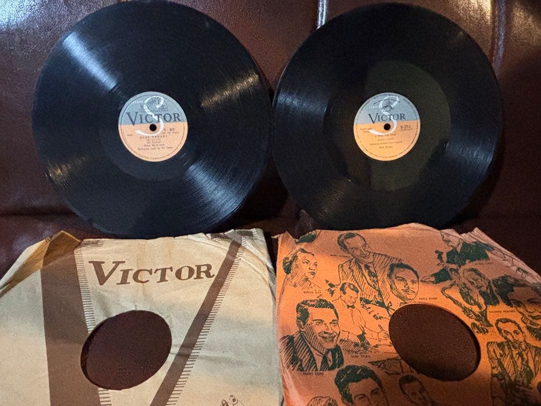 SP盤★Elvis Presley ハートブレイクホテル＋Dinah Shore