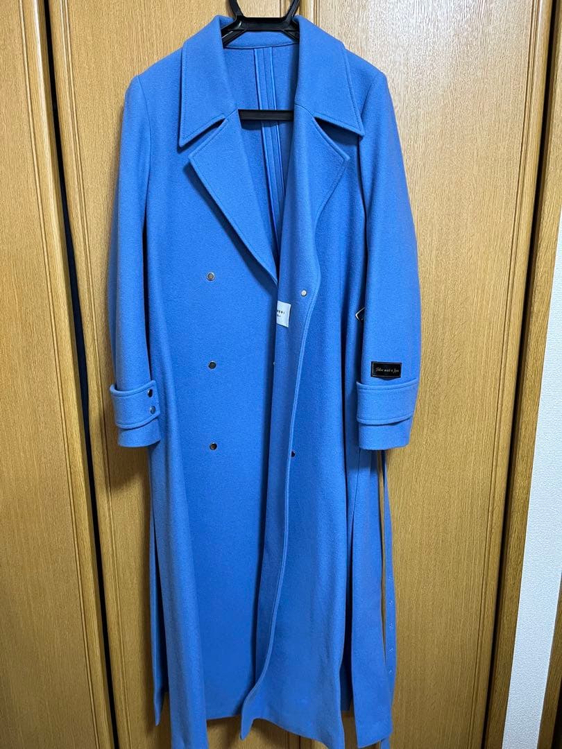 【美品】AMERI ベルトフレアロングコート