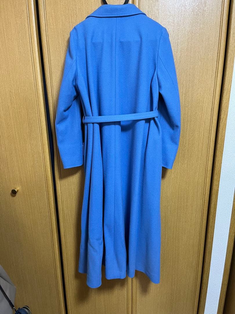 【美品】AMERI ベルトフレアロングコート