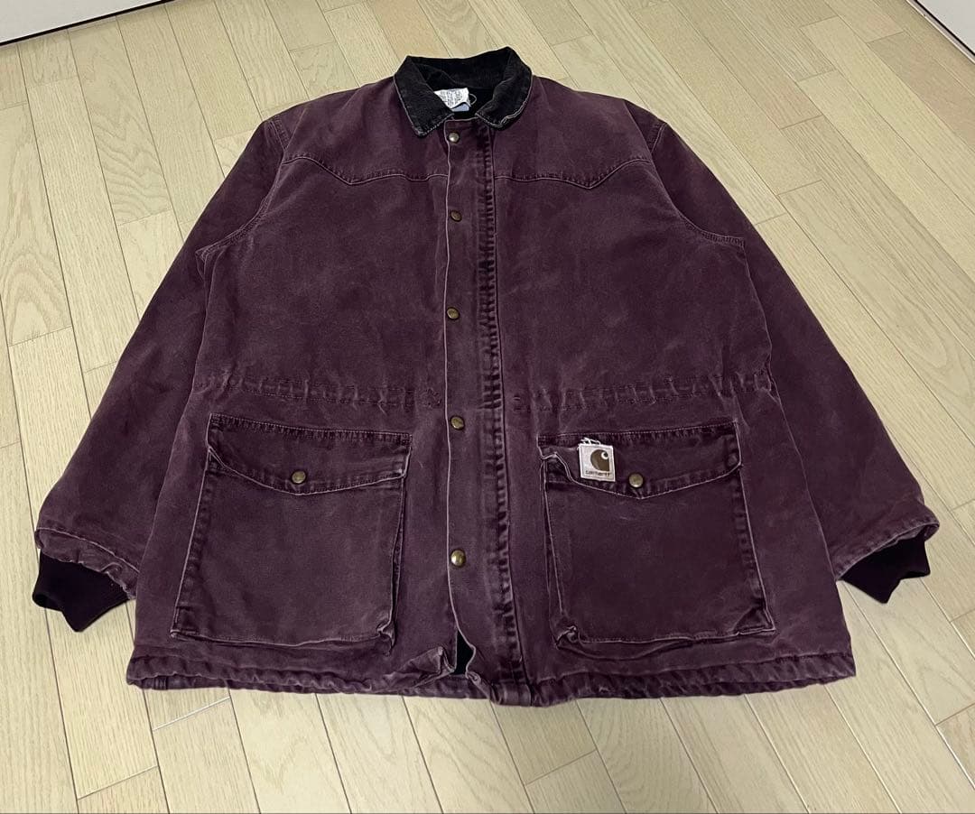 レアカラー 80~90s Carhartt カバーオール チョアコート usa製