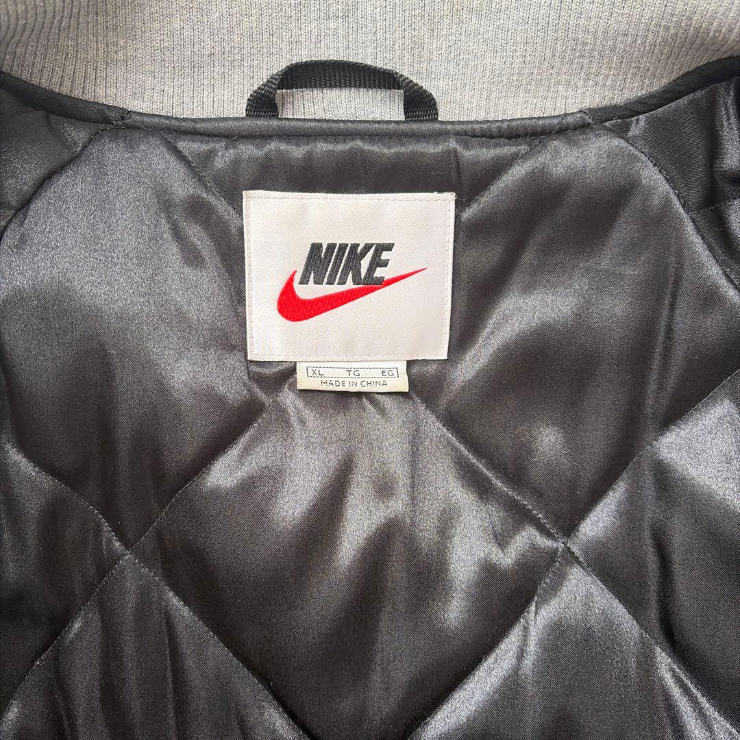 NIKE スタジャン 袖レザー スタジャン　バーシティジャケット　XL