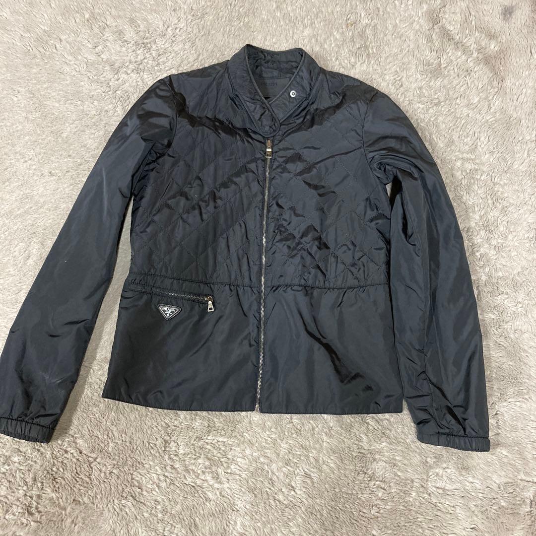PRADA プラダ　ナイロンコート　ライナー付き　2way 38