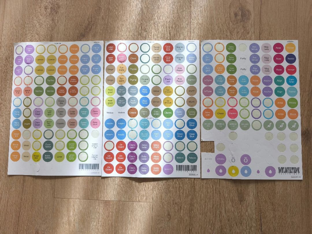 【値下げ】doTERRA オイル 24本セット 木箱・本・ラベルシール付