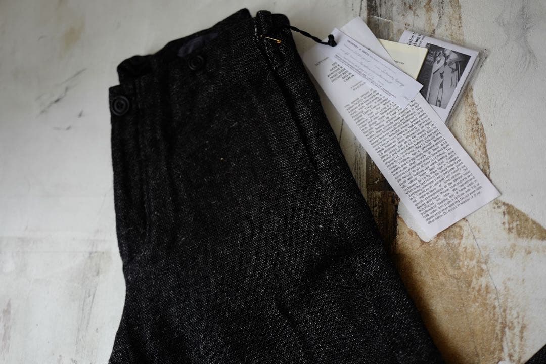 【新品】Geoffrey B. Small GBS 1880s 仏海軍パンツ48