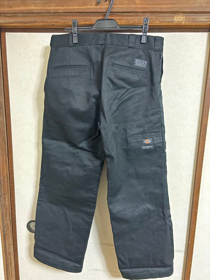 Dickies × Evilact 隠しポケット ダブルニーパンツ